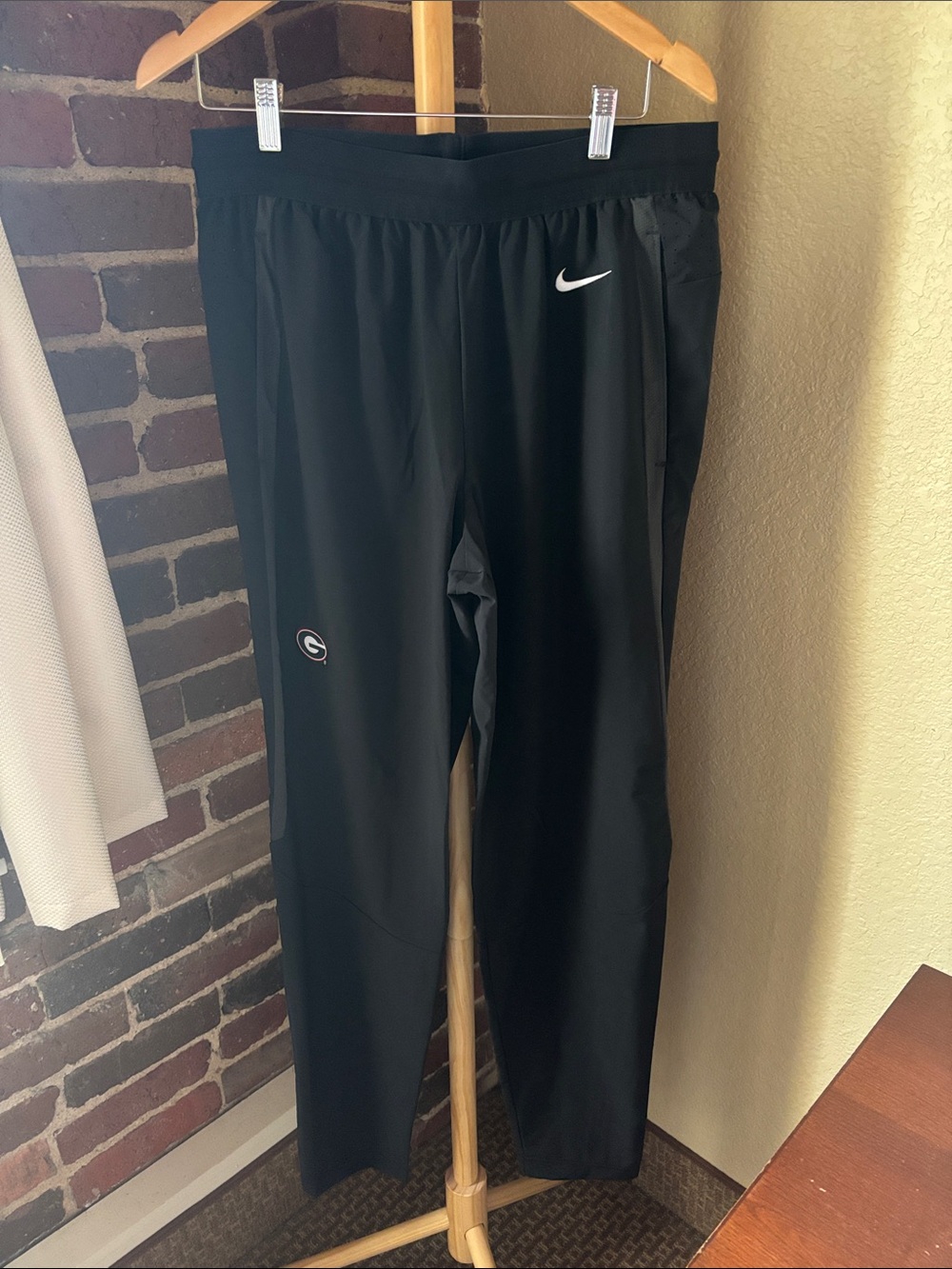 Nike Black Dri-FIT Track Joggers Size LT